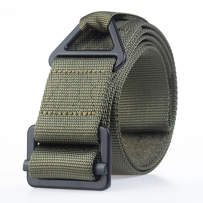 Ceinture Tactique en Nylon à Boucle Métallique, 125 cm, Sangles en Option, vue 13