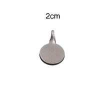 Cible Métallique Ronde en Acier Inoxydable, Plaque de 2, 3 ou 4 cm, ou Lot de 3, vue 10