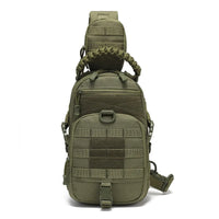 Sac Bandoulière Tactique 5,5 L en Polyester 600D, Poignée Tressée et MOLLE, vue 9