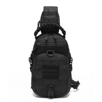 Sac Bandoulière Tactique 5,5 L en Polyester 600D, Poignée Tressée et MOLLE, vue 7