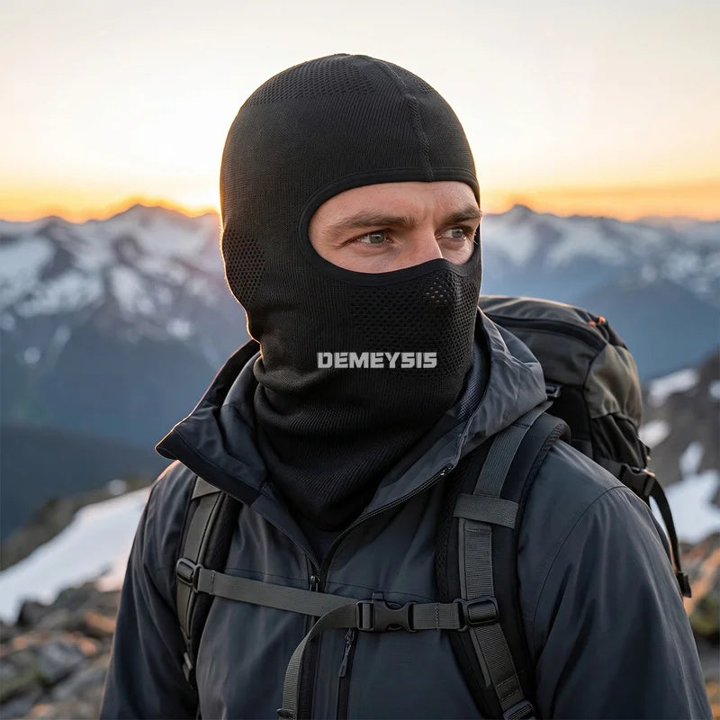 Masque Airsoft Grillagé Cagoule Respirante avec Grille en Acier Amovible, vue 6
