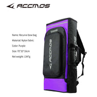 Sac à Dos pour Arc Recurve en Nylon 70 x 35 x 16 cm, avec ou sans Tube à Flèches, 7 Coloris, vue 17