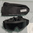 Lunettes Masque Tactiques Noires à Porter sur Casque, 1 ou 3 Verres