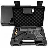 Mallette Arme de Poing Rigide Noire, Compartiments Pistolet et Chargeur, 29,5 x 21,5 cm, vue 3