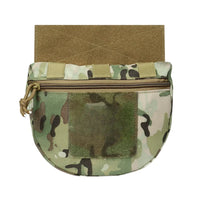 Pochette Pendante Sous-Ventrale pour Gilet Tactique, Polyester 1000D, 2 L, 21 x 24 x 4 cm, 4 Coloris, vue 7