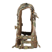 Gilet Tactique Porte-Plaques Ventilé, Ceinture Réglable, Nylon 500D ou Oxford 900D, vue 3