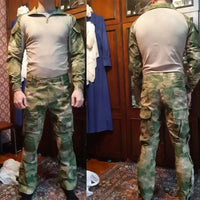 Chemise de Combat Airsoft en Coton à Manches Longues, Poches de Manche et Poignets Réglables, 8 Coloris, vue 5