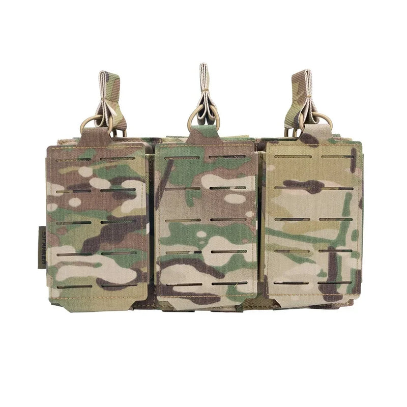 Porte-Chargeurs Triple MOLLE en Nylon pour Fusil, Découpe Laser, vue 10