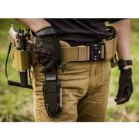 Ceinture Tactique Nylon à Boucle Métal Démontage Rapide, 3,8 cm, avec Mousqueton, vue 5