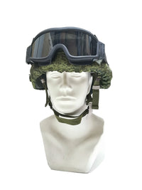 Lunettes Masque Tactiques Noires à Porter sur Casque, 1 ou 3 Verres, vue 4