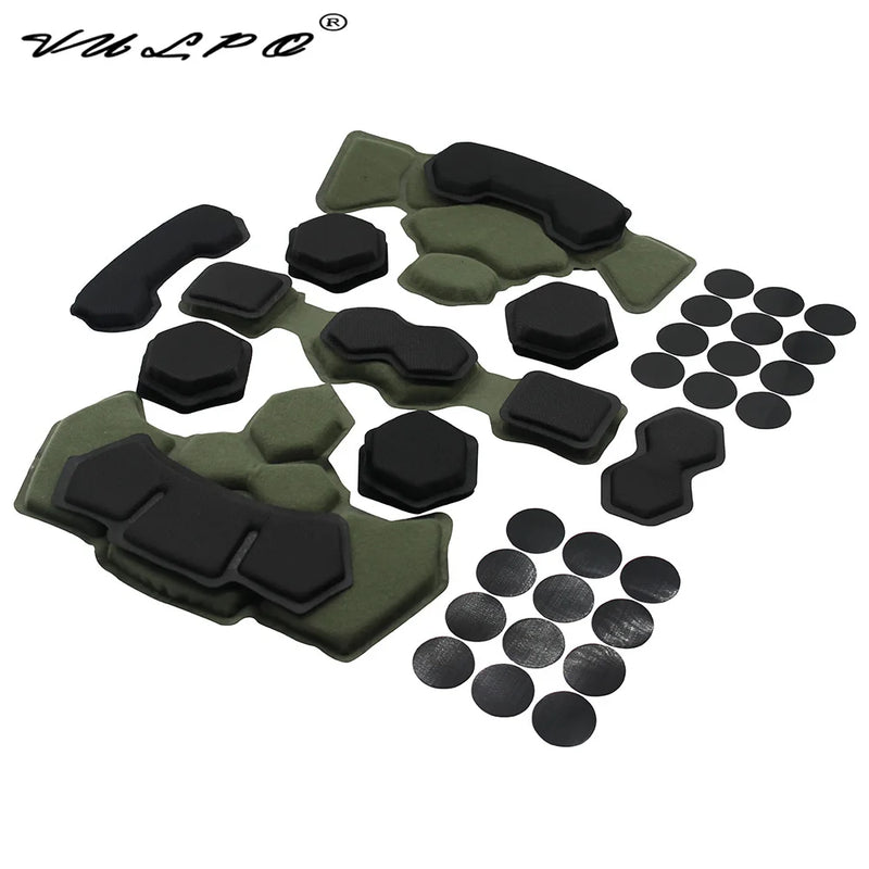 Coussinets de Casque Tactique en Mousse à Mémoire de Forme, 42 Pièces, vue 7