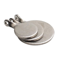 Cible Métallique Ronde en Acier Inoxydable, Plaque de 2, 3 ou 4 cm, ou Lot de 3, vue 2