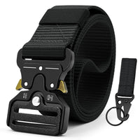 Ceinture Tactique Nylon à Boucle Métal Démontage Rapide, 3,8 cm, avec Mousqueton, vue 15