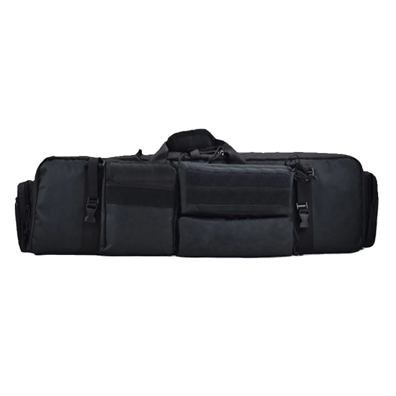 Housse Fusil Tactique 96 cm en Nylon avec Poches et Bandoulière, 6 Coloris, vue 8
