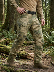 Pantalon Tactique Homme Multipoches Ripstop, Camouflage ou Vert Armée, S à XXXL