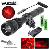 Lampe Tactique LED à Zoom de 223 mm, Lumière Blanche, Rouge ou Verte, vue 9