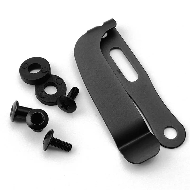 Pince de Ceinture pour Holster et Étui en Acier Inoxydable, Droitier ou Gaucher, 1 à 4 Pièces, vue 7