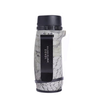 Monoculaire de Poche 10x32 Camouflage, Prisme BAK4 et Traitement FMC, vue 4
