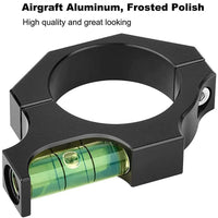 Niveau à Bulle pour Lunette de Tir avec Collier 25,4, 30 ou 34 mm, Rail 11 ou 20 mm, Aluminium Noir, vue 3
