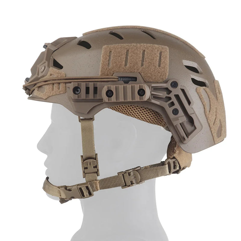 Casque Airsoft Tactique Haute Coupe à Suspension Intérieure Double Mousse, 56-60 cm, vue 3