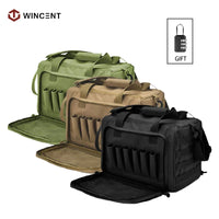 Sac de Tir en Nylon 600D à Cloisons Amovibles et Panneaux MOLLE, 37 x 23 x 27 cm, vue 7