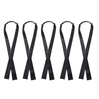 Élastiques Lance-Pierre Plats Noirs ou Rouges, Poche en Cuir, 45 cm, vue 12