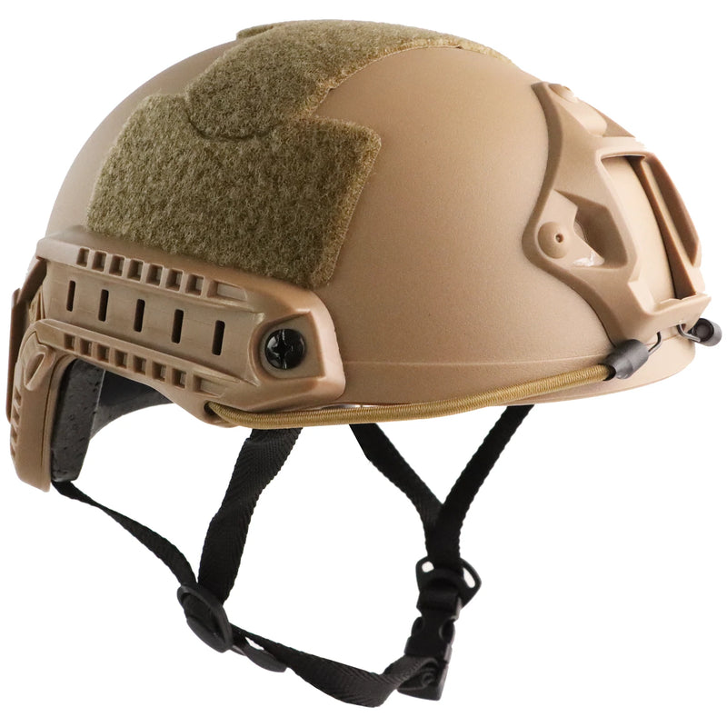 Casque Airsoft Type FAST en ABS, 560 g, Rails Latéraux et Support Frontal, vue 7