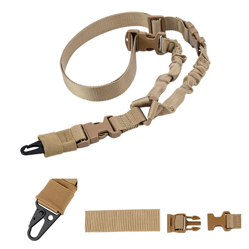 Bretelle de Fusil 1 Point à Boucle Rapide, Élastique, Nylon, 5 Coloris, vue 4
