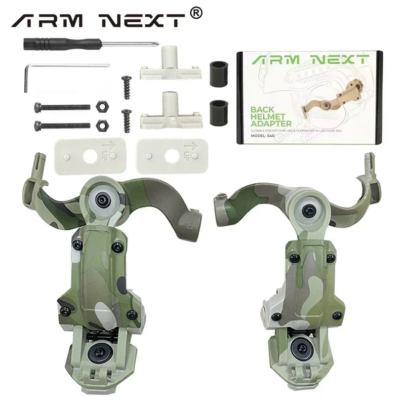 Casque Anti-Bruit Électronique avec Adaptateurs pour Casque Tactique, ou Adaptateurs Seuls, vue 11