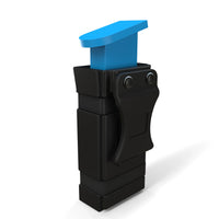 Porte-Chargeur Pistolet Universel IWB et OWB, Ambidextre, ABS Noir, vue 5
