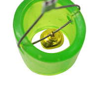 Cible de Tir Suspendue pour Lance-Pierre avec Clochette, Caoutchouc Vert, vue 3