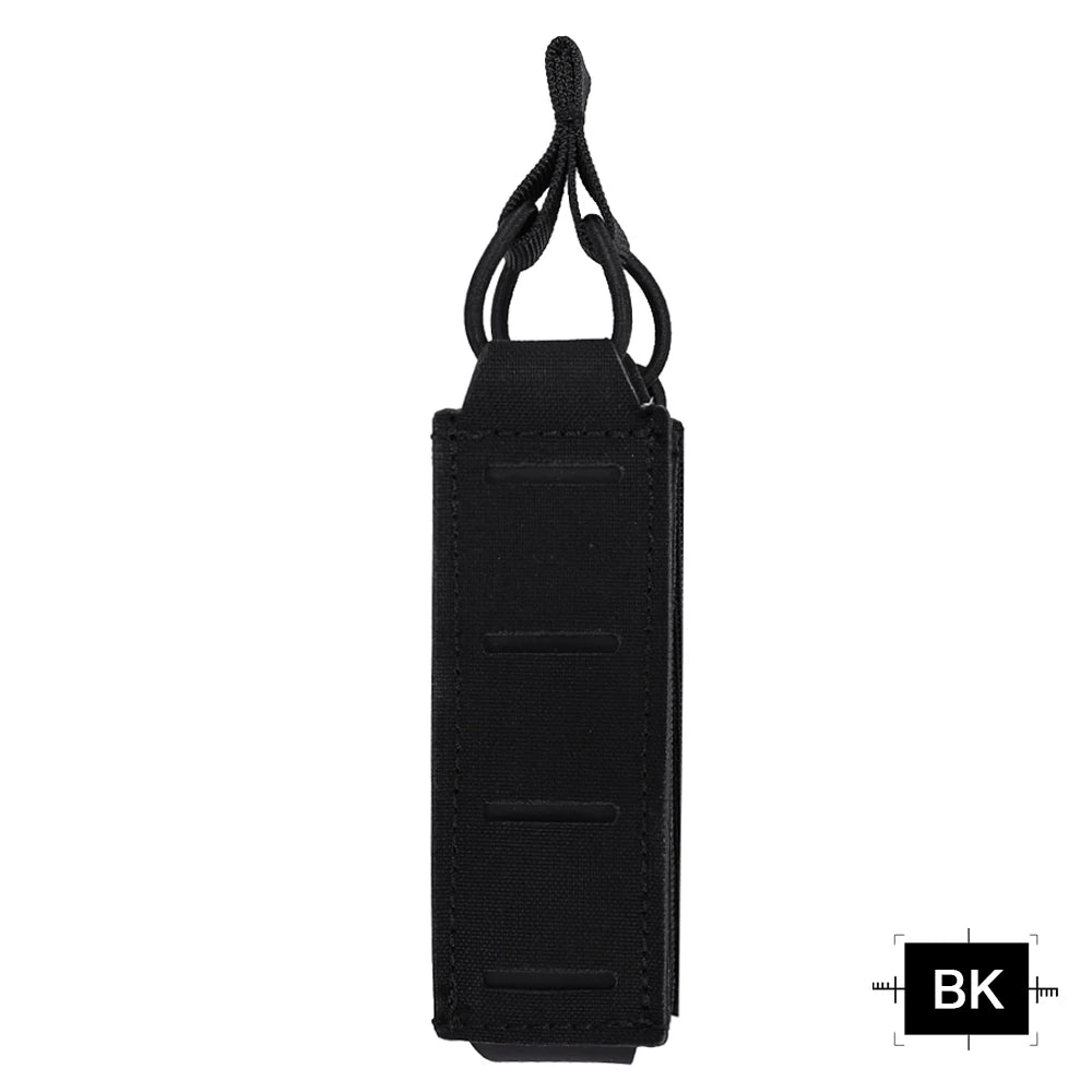 Porte-Chargeur 9 mm Mince à Découpe Laser, Nylon 500D, 10,3 cm