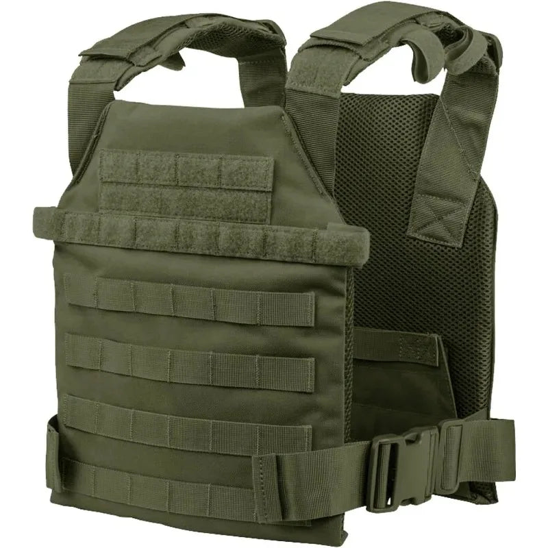 Gilet Tactique Porte-Plaques MOLLE en Nylon, Ceinture Réglable de 81 à 132 cm, Quatre Coloris, vue 7