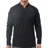 Chemise Tactique Homme Respirante Manches Longues en Nylon et Élasthanne, 7 Coloris, vue 5