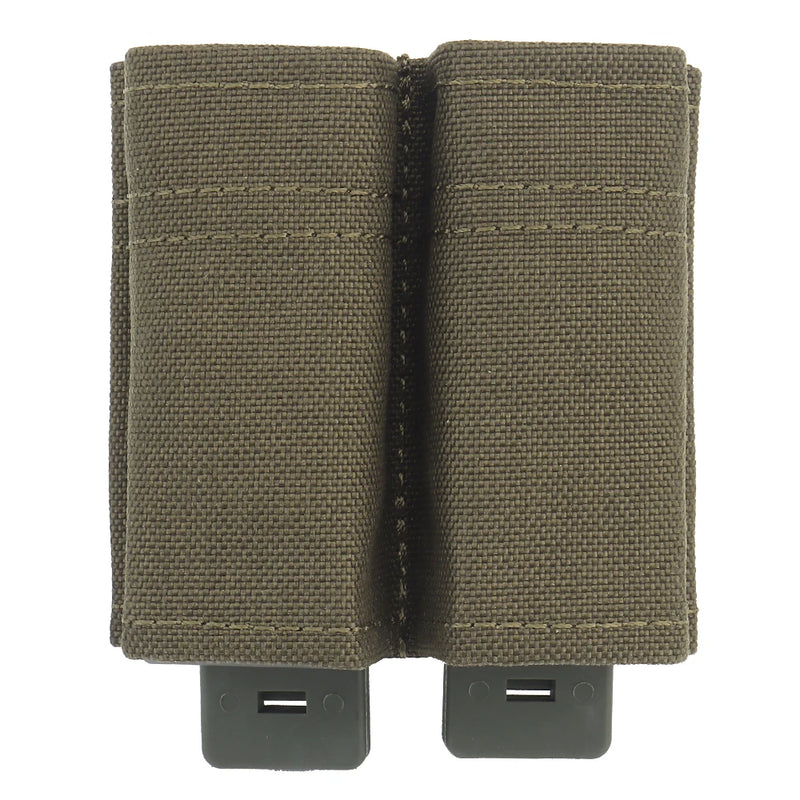 Porte-Chargeur Pistolet 9 mm Simple ou Double en Nylon avec Fixation MOLLE, vue 8