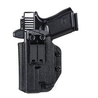 Holster IWB G19 avec Lampe et Point Rouge, Noir ou Aspect Carbone, vue 8