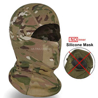 Cagoule Tactique Airsoft avec ou sans Insert en Silicone, 52-66 cm, vue 7