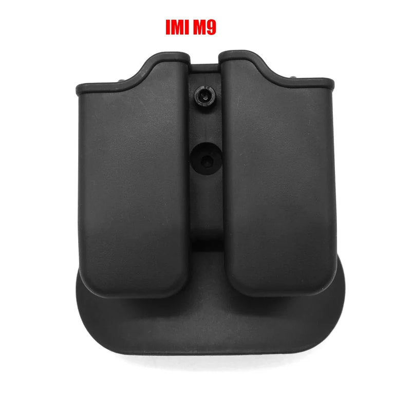 Porte-Chargeur Double Rigide pour Pistolet avec Platine de Ceinture, Trois Coloris, vue 17
