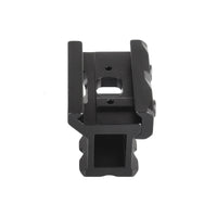Rehausse de Rail Picatinny 31 mm en Aluminium Noir avec Rail Supérieur, vue 5