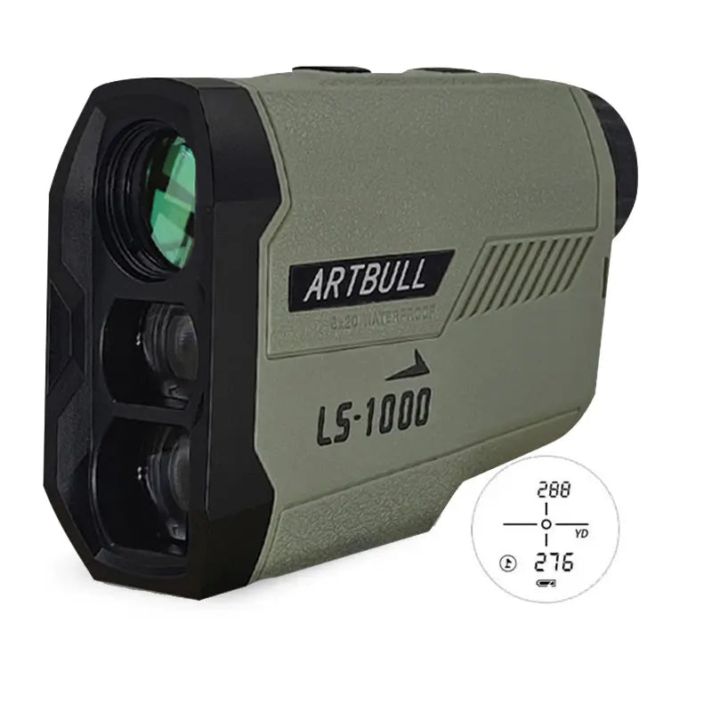 Télémètre Laser de Chasse 6x, 650 ou 1000 m, Compensation de Pente