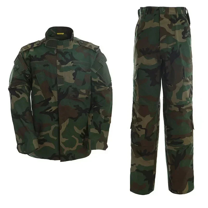 Tenue Airsoft Complète, Veste et Pantalon de Camouflage, 15 Coloris, XS à XXL, vue 2