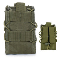 Porte-Chargeur Double 5,56 mm MOLLE Nylon 500D, 12 x 8,5 cm, vue 4