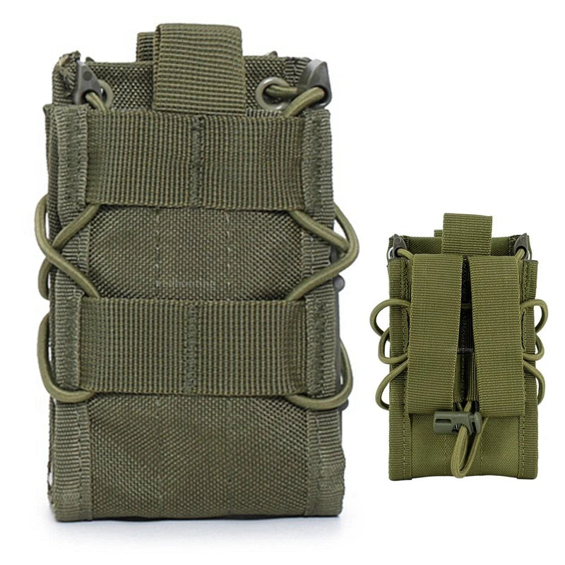 Porte-Chargeur Double 5,56 mm MOLLE Nylon 500D, 12 x 8,5 cm, vue 4