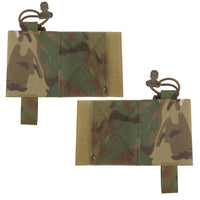 Poches Latérales Élastiques pour Gilet Tactique Porte-Plaques, Nylon 500D, Paire, vue 9