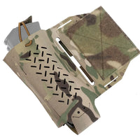 Poche Gilet Tactique d'Extension pour Chest Rig, Chargeur ou Radio, Découpe Laser, vue 7