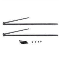 Porte-Cible Tir à l'Arc Articulé en Métal, Paire de 50 cm, pour Cibles de 40 à 80 cm, vue 2