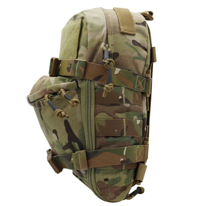Mini Sac à Dos MOLLE en Nylon 500D pour Porte-Plaques, 30 x 22 x 9 cm, Panneau Auto-Agrippant, 6 Coloris, vue 3