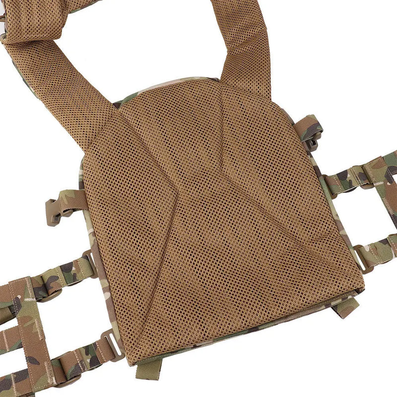Gilet Tactique Porte-Plaques Ventilé, Ceinture Réglable, Nylon 500D ou Oxford 900D, vue 6