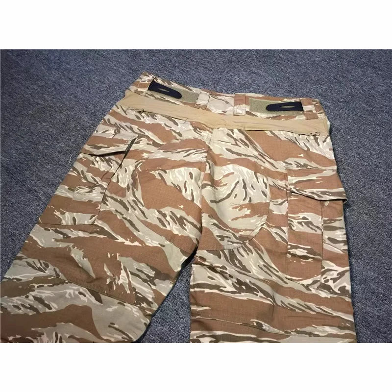 Tenue Tactique Tigré Désert, Chemise de Combat ou Pantalon à la Pièce, XS à XXL, vue 5