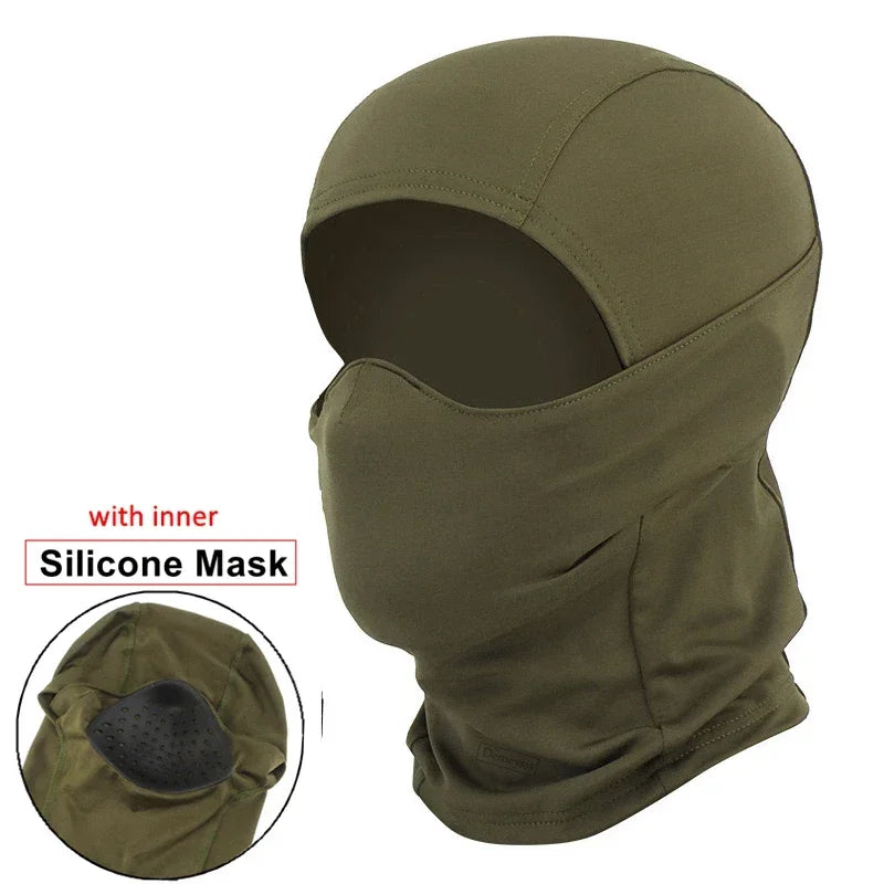 Cagoule Tactique Airsoft avec ou sans Insert en Silicone, 52-66 cm, vue 11